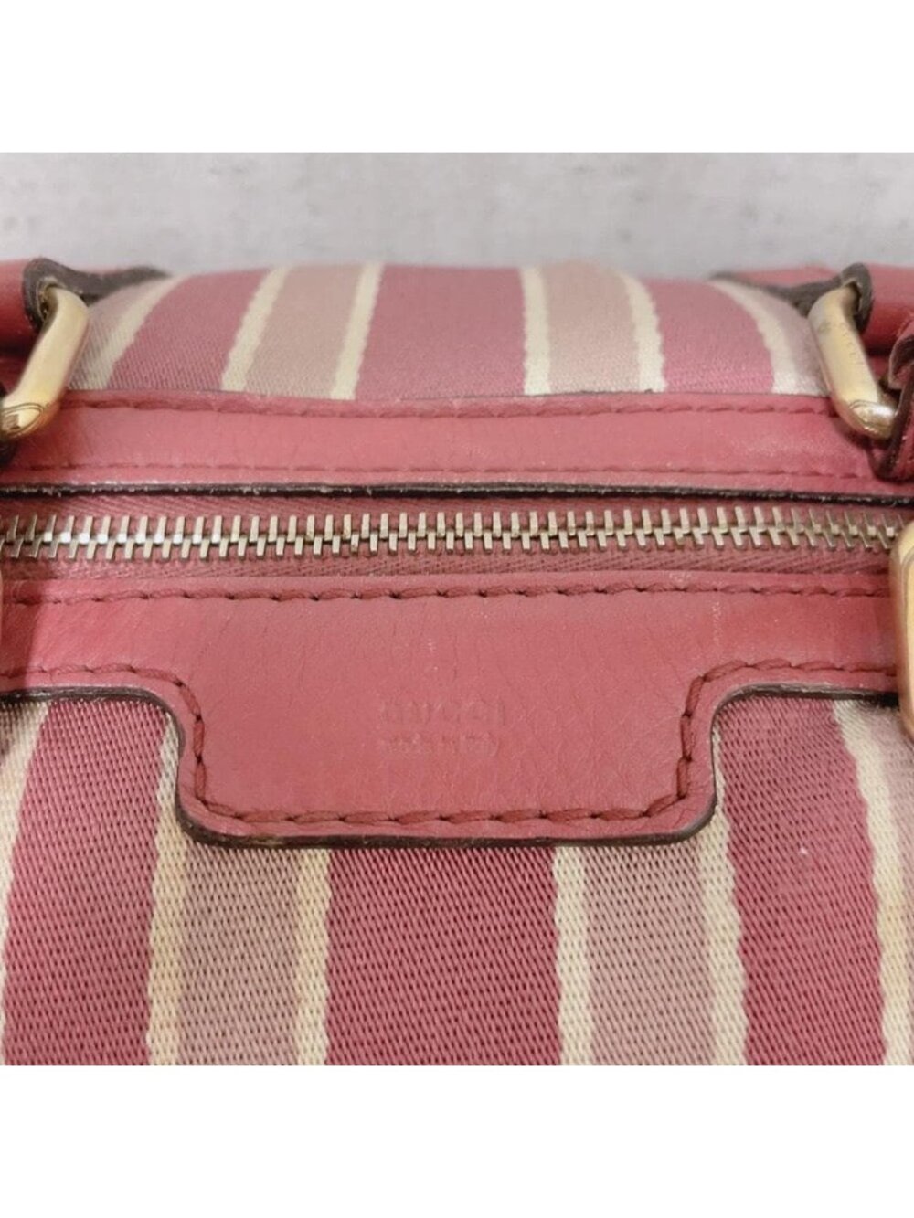 Gucci Sherry Line 2-Way Boston Bag Pink - Picture 9 of 12